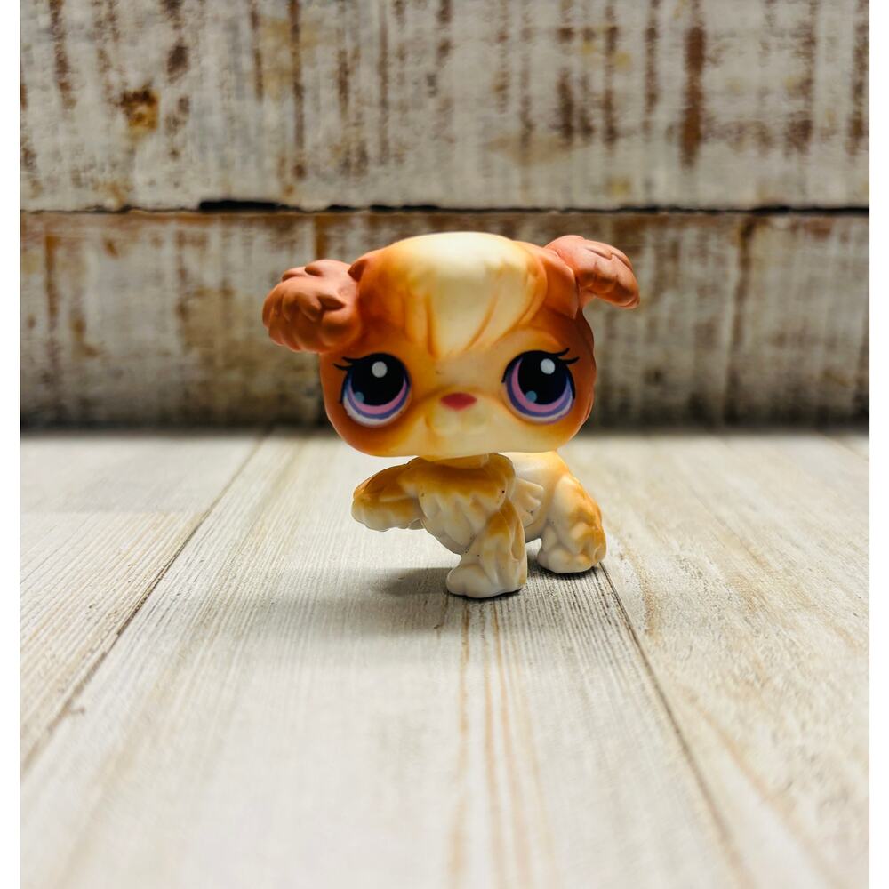 Littlest Pet Shop LPS Vintage Puppy Dog Pink Magnet EUC